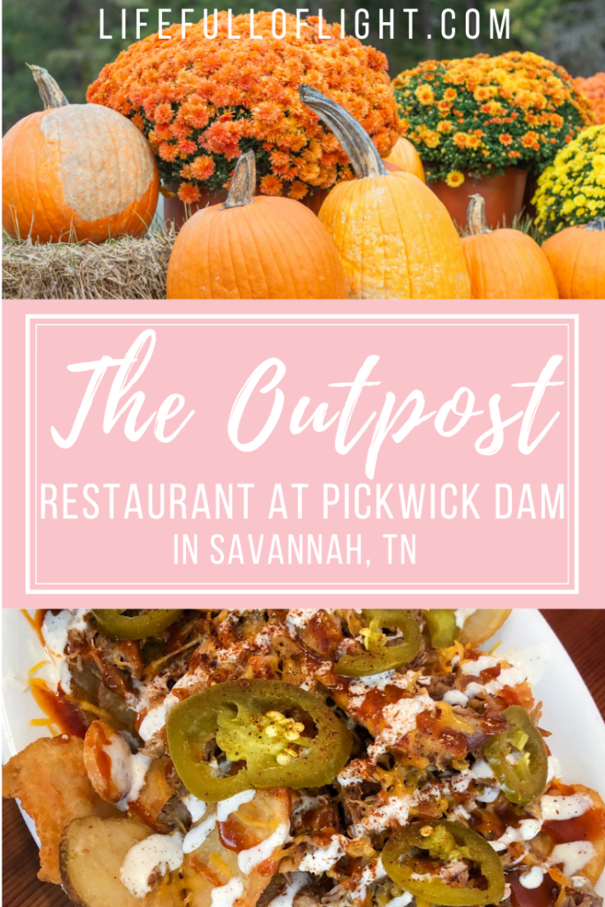 The best place to eat at pickwick lake in savannah, Tennessee, the outpost