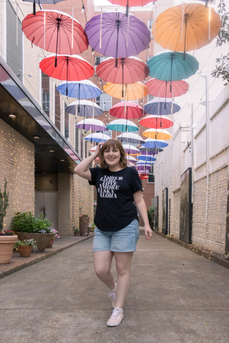 Things to do on a Weekend Getaway to Chattanooga, TN - Umbrella Alley Instagrammable places in Chattanooga