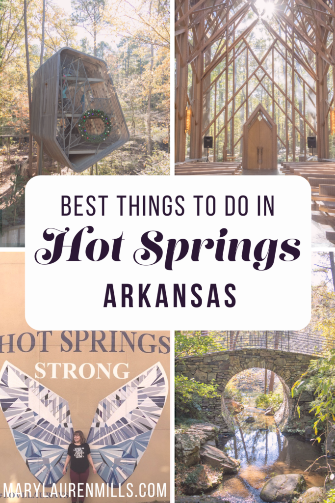 Looking for a fabulous destination for your next girls' trip, weekend getaway, or day trip? Look no further than Hot Springs, Arkansas! This charming, historic city is brimming with fun activities, natural wonders, and delightful experiences that you and your friends will never forget. Check out the list on MaryLaurenMills.com!